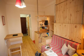 A cozy wooden studio in a heart of Kharkiv